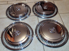 1967-1978 Set 4 Cadillac Eldorado Wheel Covers Hubcaps Show Grade Stunners