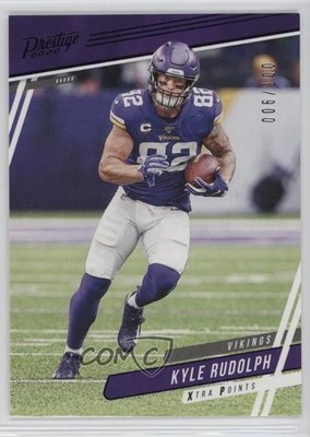 2020 Panini Prestige Xtra Points Purple /100 Kyle Rudolph #197 0q1p