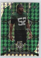 2022 Panini Mosaic Rookies Green Mosaic Prizm Jermaine Johnson II #374 10wc