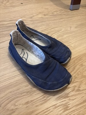 Barfußschuh Wildling Kami Slip-On Ballerina, Blau, Größe 34