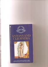 ANTONY AND CLEOPATRA (THE NEW FOLGER LIBRARY SHAKESPEARE) By William Shakespeare