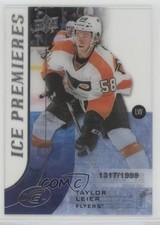 2015-16 Upper Deck Ice Premieres 1317/1999 Level 5 Taylor Leier #110 l7u