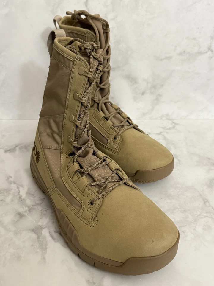 Nike SFB 8" Oregon Ducks Football Tactical Boots Khaki 631371-220 Men's Size 9.5 - Image 4 of 4