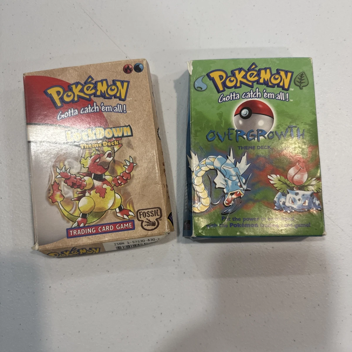 Pokémon TCG Fossil Sealed Collectible Card Game Boxes in English