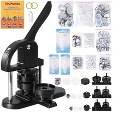 Button Maker Machine Pin Badge Maker 1"/1.25"/2.28" 3-in-1 300Button Parts