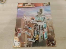 LEGO Marvel Super Heroes Avengers Thor Loki Manual Instruction Book Lot