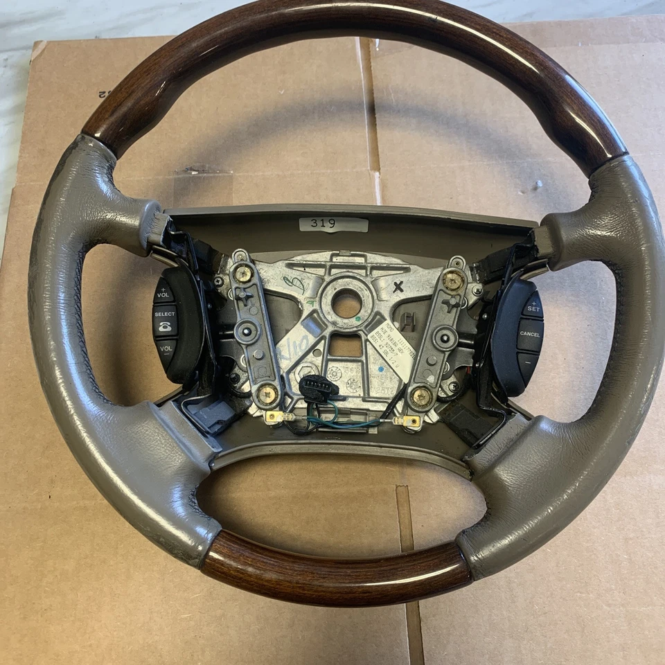 Volante Jaguar XJ8 1998-2002 MADERA GRANO / SABLE HJE9181BAAEK Foto 2 de 4