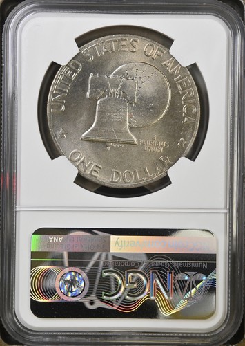 1776-1976 $1 Type2 Eisenhower Dollar NGC MS66 6785460-033 - Picture 2 of 2