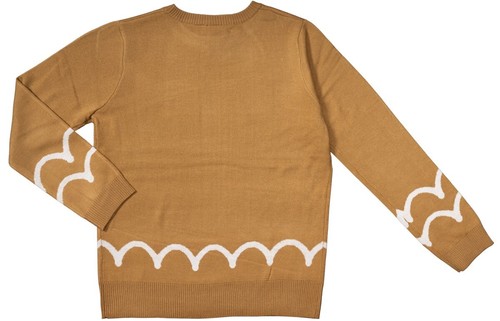 I Am Ginger Bread Man Halloween Cosplay Ugly Christmas Sweater and Hat Set - Bild 15 von 17