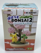 Brand New RE-MENT Pokemon Bonsai Vol 2 Type #3 Chespin & Fletchling Mini Figure