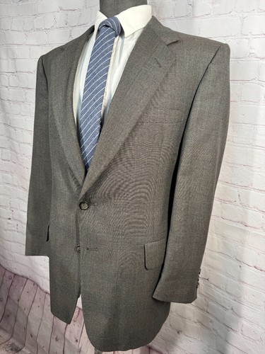 KUPPENHEIMER Mens Brown Wool GLEN PLAID Suit Sport Coat Blazer Jacket 38R - Picture 2 of 8