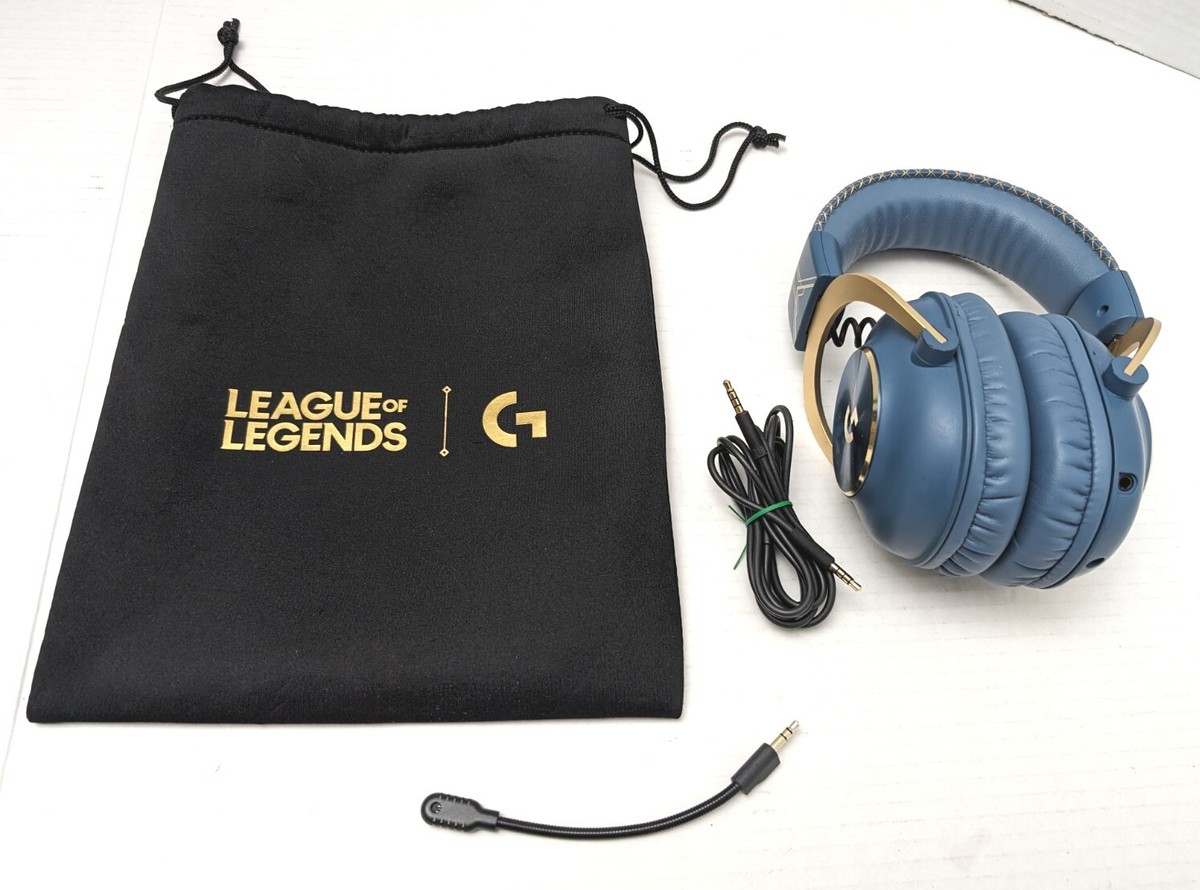 Logitech G PRO X Wired Gaming Headset for PC - League of Legends