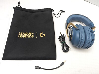 Logitech G PRO X Wired Gaming Headset for PC - League of Legends Edition