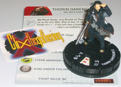 THORIN OAKENSHIELD #004 The Hobbit an Unexpected Journey HeroClix