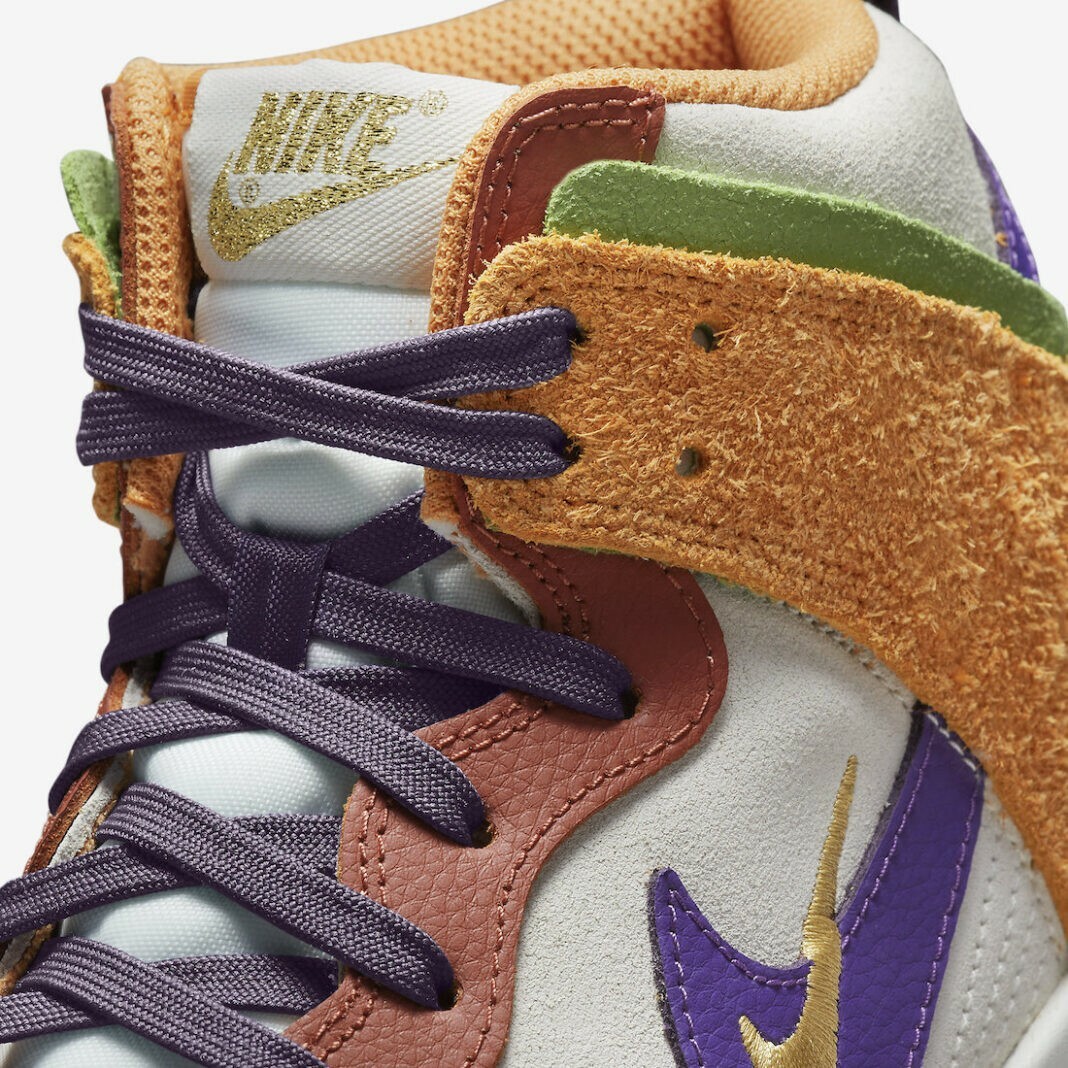 NIKE ナイキ DQ5012-133 ダンク ハイ 'Setsubun' Women's Size 8 Nike Dunk High Up Premium 'Setsubun' Casual