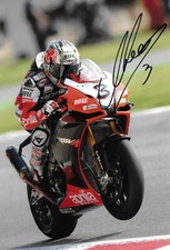 Max Biaggi "Moto GP" Autogramm signed 20x30 cm Bild