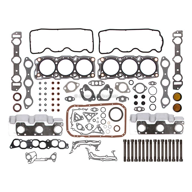 Juego de pernos de junta completa SOHC 87-00 Dodge Spirit Plymouth Voyager 3,0 L 6G72 Foto 2 de 4