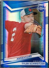 TYLER SCHWEITZER 2022 PANINI ELITE EXTRA EDITION   ASPIRATIONS 129/349 White Sox