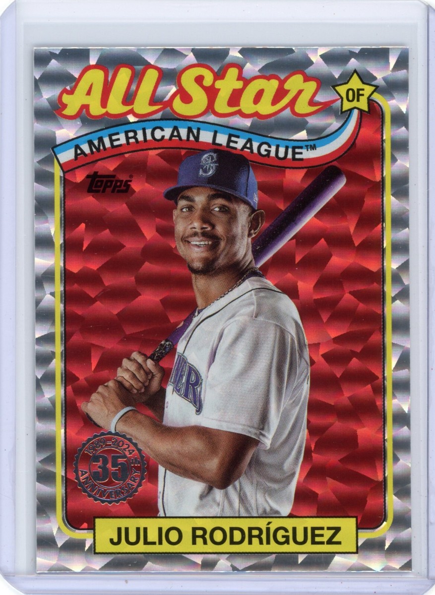 ゲームセンター・ゲームカード 2024 TOPPS SERIES1 Julio Rodriguez 1of1 2024 Topps Series 1 2023 All Topps Team Julio Rodriguez
