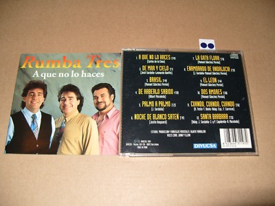 Rumba Tres - Que No Lo Haces  cd 1994 Excellent + Condition.  (M)