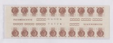 REPUBBLICA 1968-76 ITALIA TURRITA SIRACUSANA 100 LIRE BLOCCO DA 20 TETE BECHE 