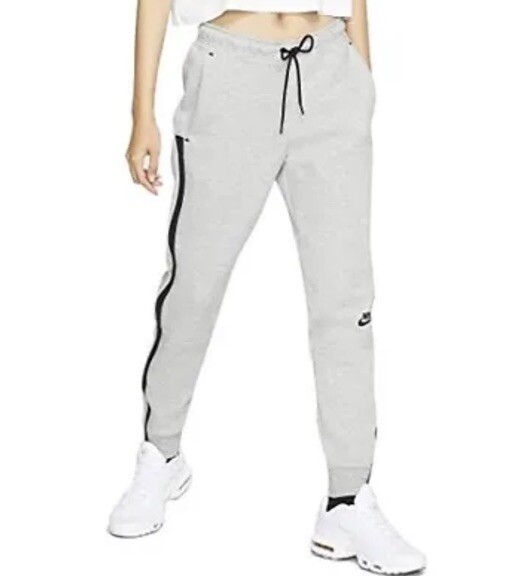 NIKE / TECH FLEECE REIMAGINED/XL/ポリエステル/BRW/FN3404-237 Nike Sportswear Tech Fleece Reimagined Pants Grey/Black Women Size