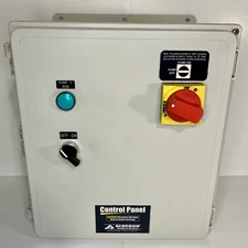 Alderon Enclosed Industrial Control Panel 460 V, 3 Phase, Total FLA 5 Untested