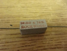 NEW Wirewound Power resistor Ceramic Rockwood 56 ohm 10%  *FREE SHIPPING*
