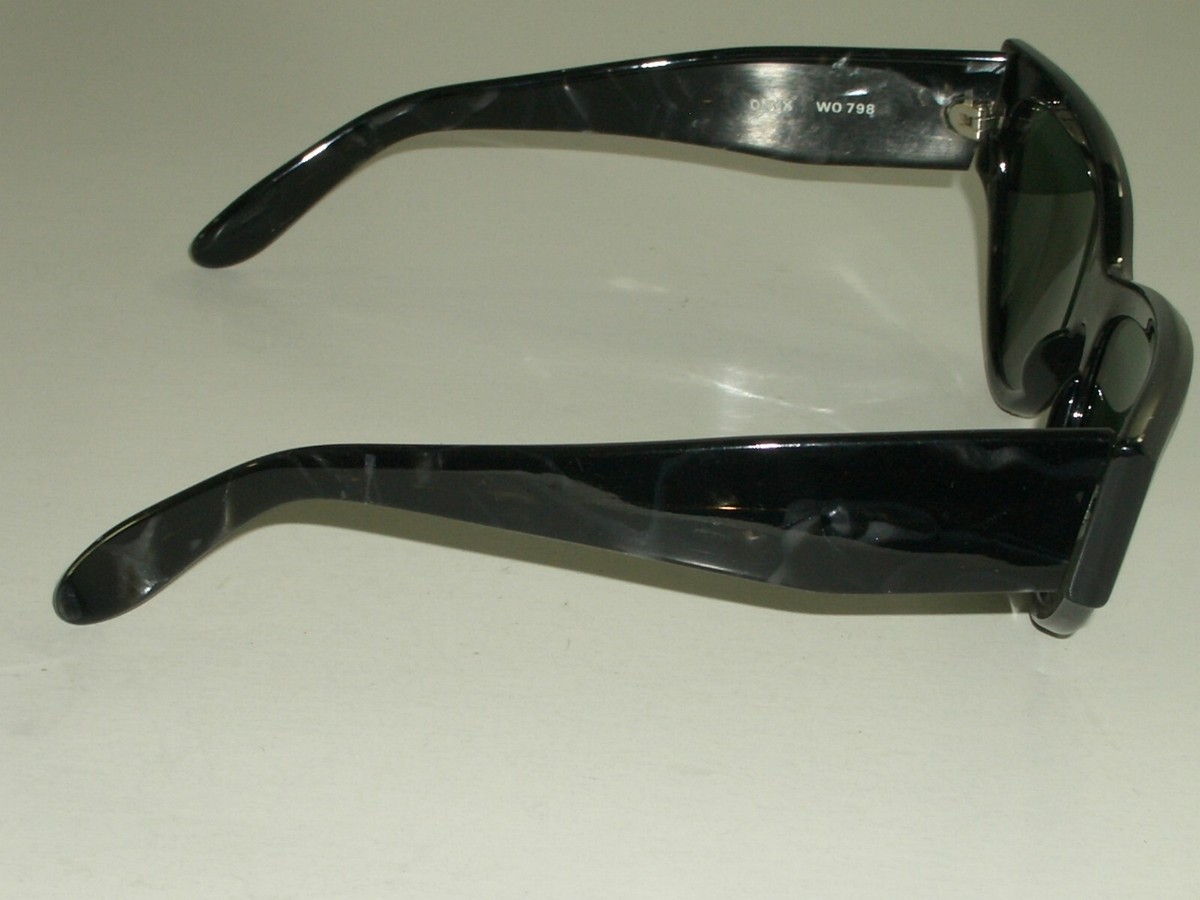 VINTAGE B&L RAY BAN ONYX WO 798 THICK PEARLIZED GRAY G15 CRYSTAL