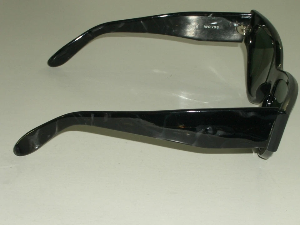 GAFAS DE SOL VINTAGE B&L RAY BAN ONYX WO 798 GRUESAS GRIS PERLADO G15 LENTES DE CRISTAL Foto 4 de 4