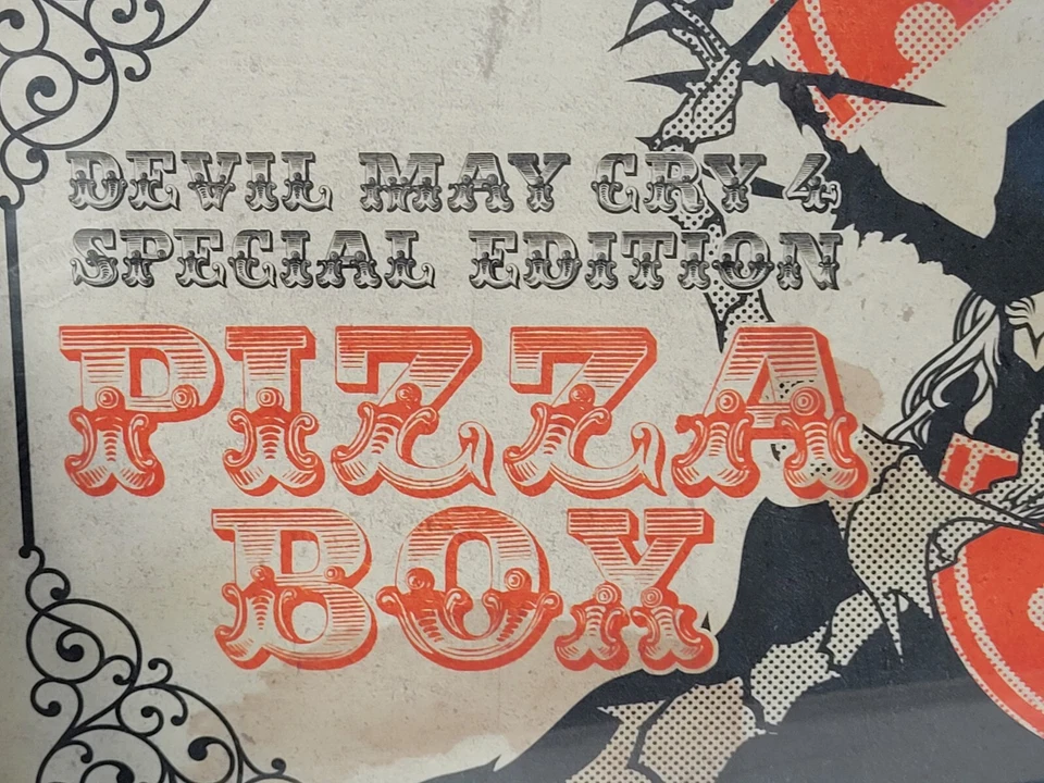 Devil May Cry 4 Special Edition e-Capcom Pizza Box (2015) Brand New Japan Import - Image 2 of 4