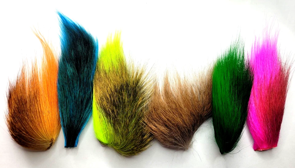 PACK COMBO BUCKTAIL - 14 COLORES - COMBOS PERSONALIZADOS - Material para atar moscas - 6 parches Foto 4 de 4