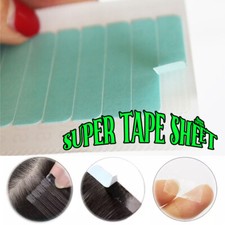 Super Tape Sheets 100PCS Double Sided Adhesive Replacement Tape for Extensions
