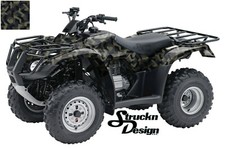 Brown Black Geometrical Shapes Vinyl Graphic Wrap Kit ATV UTV Golf Cart US Made