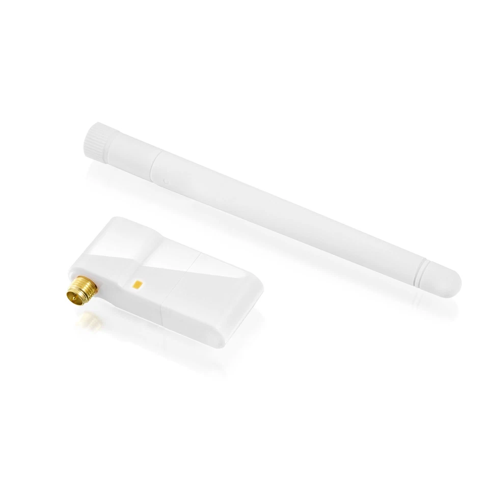 CSL 300 Mbit/s USB 2.0 WLAN Stick / Dongle abnehmbarer Antenne Wifi Stick Weiß - Bild 2 von 3