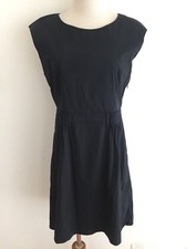 THEORY Cap Sleeve LBD Little Black Dress Black Size 6