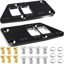 Black Billet LS Engine Mounts Motor Mount Adapter Plates for LS Swap LS1 LS2 LS3