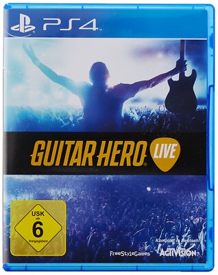 Guitar Hero - Live für Playstation 4 PS4 [nur Spiel] | NEUWARE |DEUTSCHE VERSION