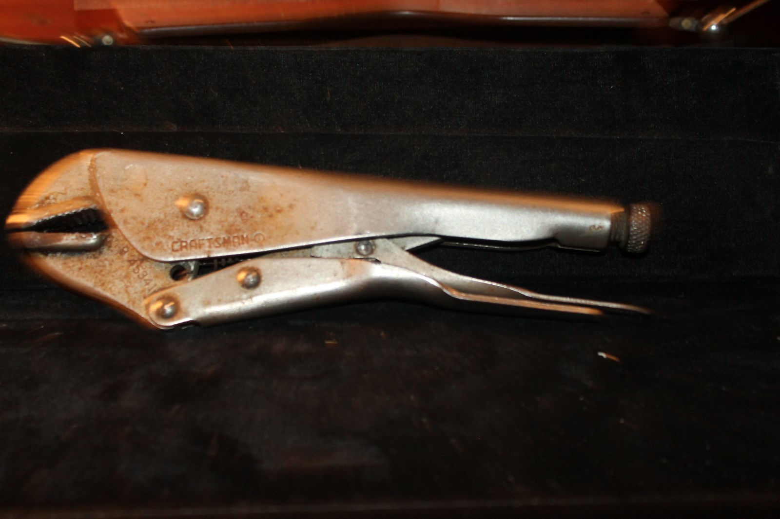 Vintage Craftsman Locking Pliers 45341 Made in USA (Vise Grip) 9" eBay