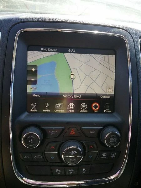 Dodge Durango 2014-2017 8,4" pantalla táctil radio navegación SAT BT OEM 15 16 17 Foto 2 de 4