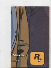 GTA III PS2 POSTER ONLY Authentic NO TRACKING