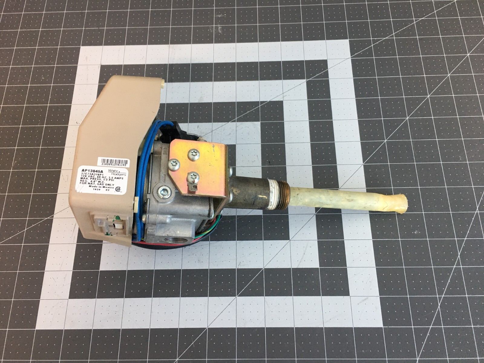 White Rodgers Water Heater Gas Valve AP13845A eBay