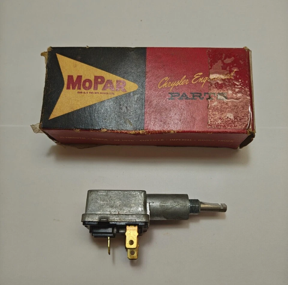 Interruptor de control de limpiaparabrisas de una sola velocidad Plymouth Belvedere Fury 1959-1960 2084297 nuevo en stock Foto 3 de 4