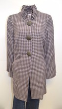 3 Sisters Jacket 1805 Lavender & Gray Plaid Women's Dressy Coat Made In America