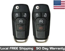 2x New Replacement Key Fob for Select Ford Vehicles 902 MHz