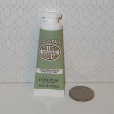 L'Occitane Amande Almond Delicious Hands and Nail Care Cream 10ml 0.35oz Travel