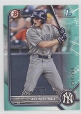 2022 Bowman Draft Aqua /199 Anthony Hall #BD-97 0ba8