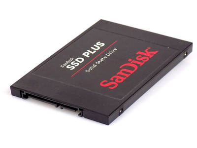 240GB SanDisk SSD Plus SDSSDA-240G interne SATA 6.0 GBit/s SSD 2.5-Zoll