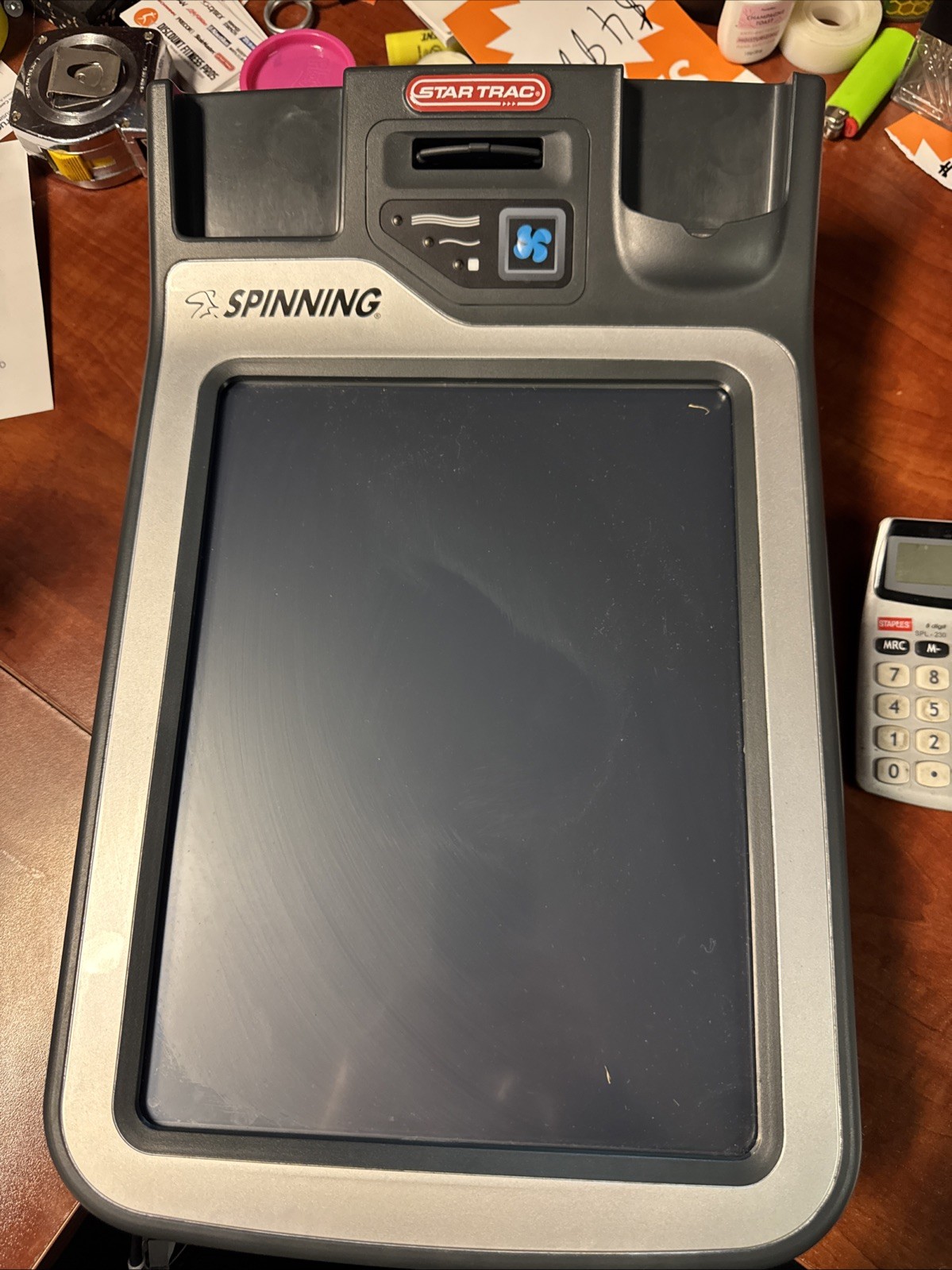 Consola bicicleta spinning star trac e nueva