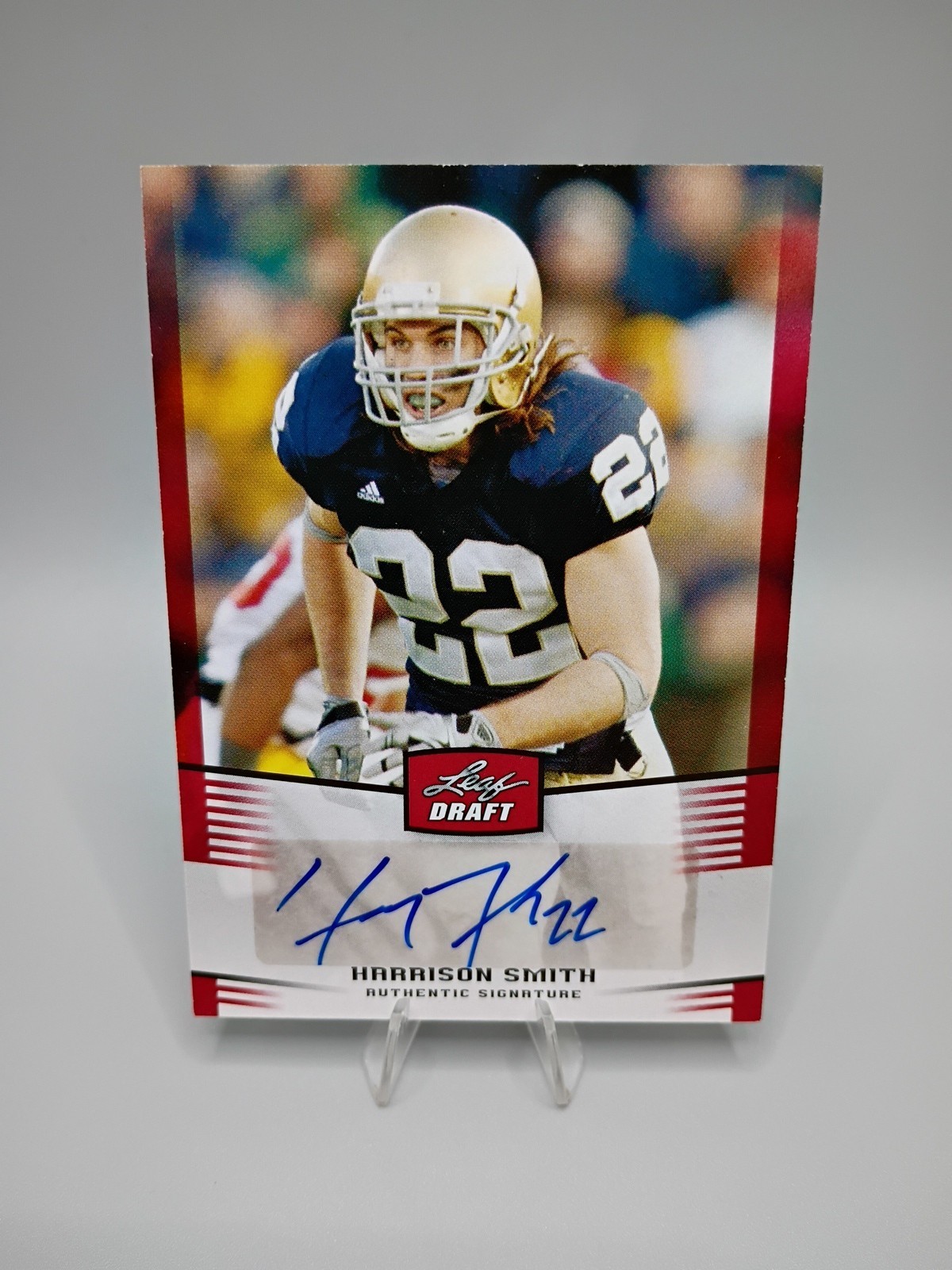 Harrison Smith Leaf Young Stars #HS1 Autograph